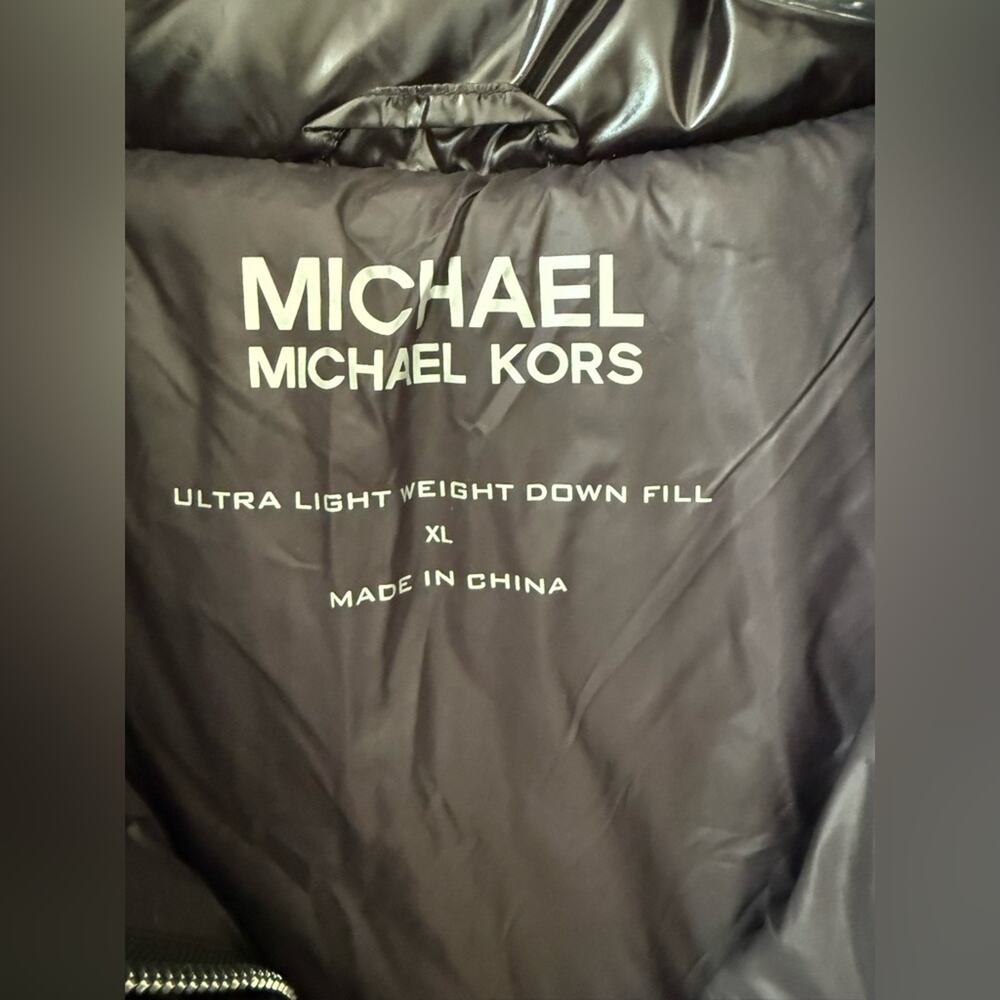 Michael Kors Ciré Nylon Puffer Jacket NWT – Ultra Lightweight Down, XL - Picture 14 of 15